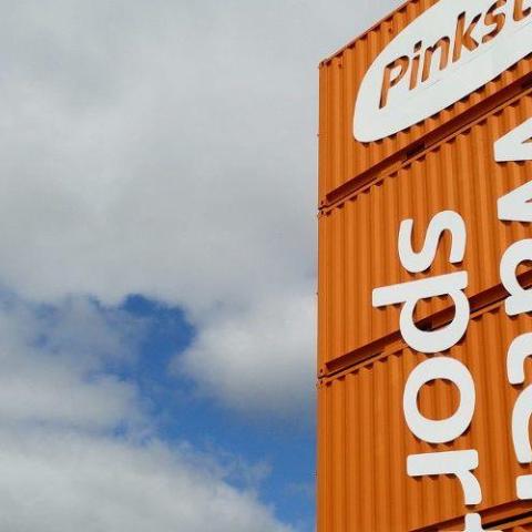 a sign on the side of a building