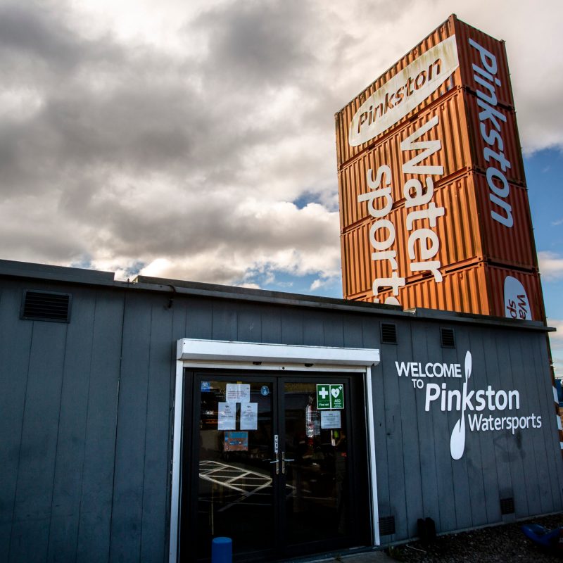 a sign on the side of a building