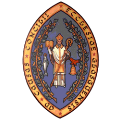 a close up of a clock