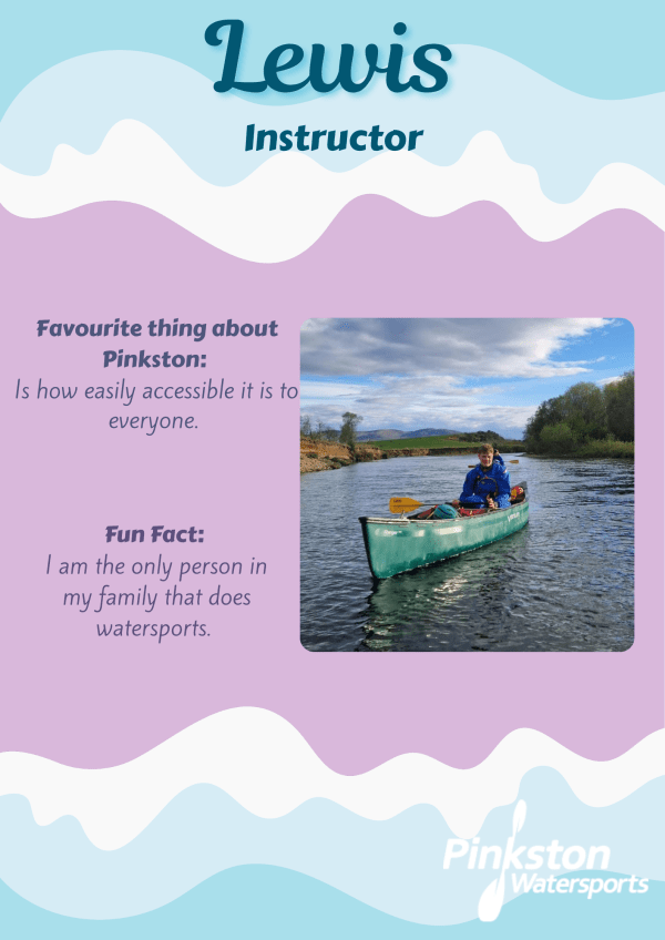 A person paddling a canoe on a calm river under a cloudy sky.